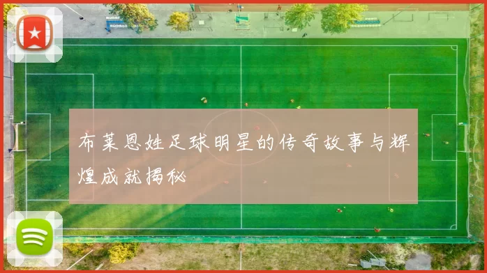 布莱恩姓足球明星的传奇故事与辉煌成就揭秘