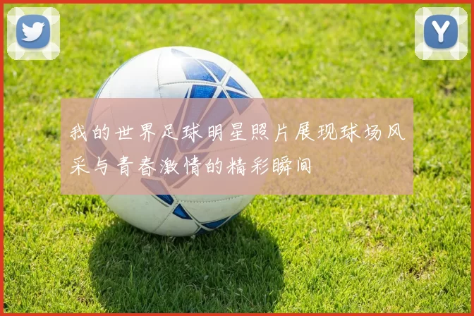 我的世界足球明星照片展现球场风采与青春激情的精彩瞬间